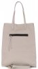 Bőr táska shopper bag Vittoria Gotti világosszürke V8622